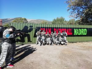 mural paintball madrid